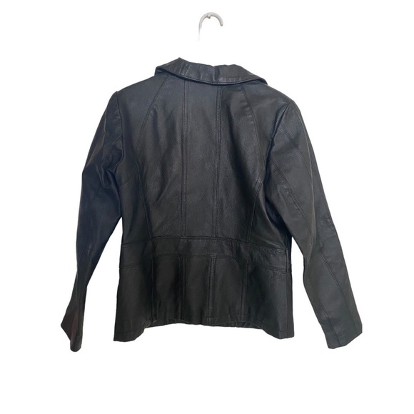 East 5th Ave Fitted Leather Jacket - Picture 2 of 5